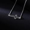 Silver Color Jewelry Cross Chain Bracelets For Women Fashion Wedding Banquet Charm Bracelets & Bangles Valentine's Day Gift