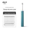 Byer X302 Smart Sonic Electric Toothbrush for Adults CN Plug (adapter Included)