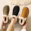 Women's Snow Boots Winter Cashmere Thick Cotton Boots Warm Flat Soft Sole Women's Cotton Shoes
