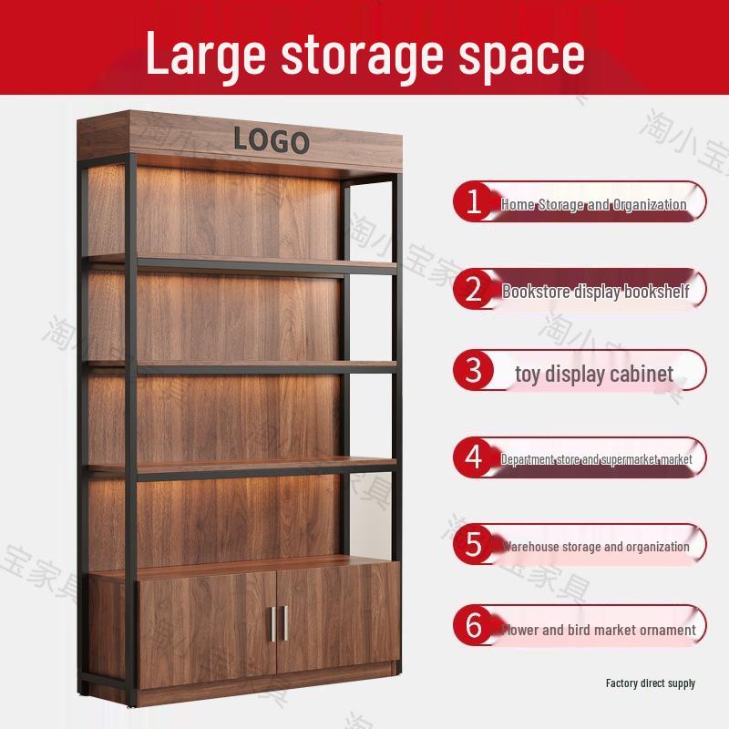Multi-layer Shelving Unit for Cosmetics, Snacks & Stationery Display