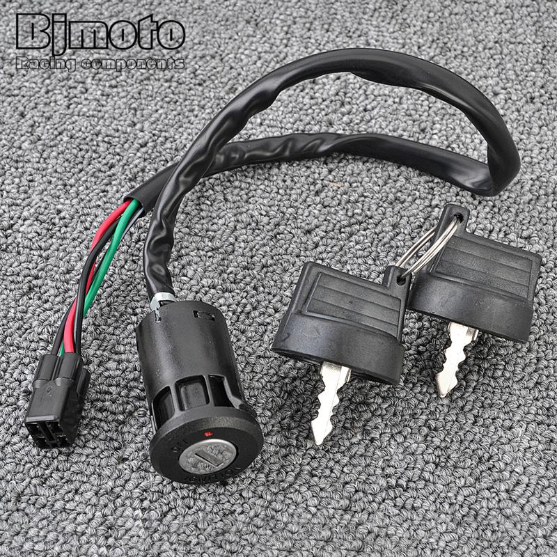 Motorcycle Ignition Switch with Key For Honda TRX450R TRX450ER TRX 450R 450ER 2006-2009/2012-2014 35100-HP1-003