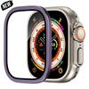 Screen Protector For Apple Watch Band Ultra 49mm Tempered Glass Anti-Scratch Glare HD Full Film Metal Bumper iWatch Ultra 49mm