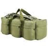 VidaXL Sac de Sport Style Militaire 3-en-1 Sac à Dos Sac à Bagages Rangement Stockage Voyage en Plein Air Randonnée Camping 91388