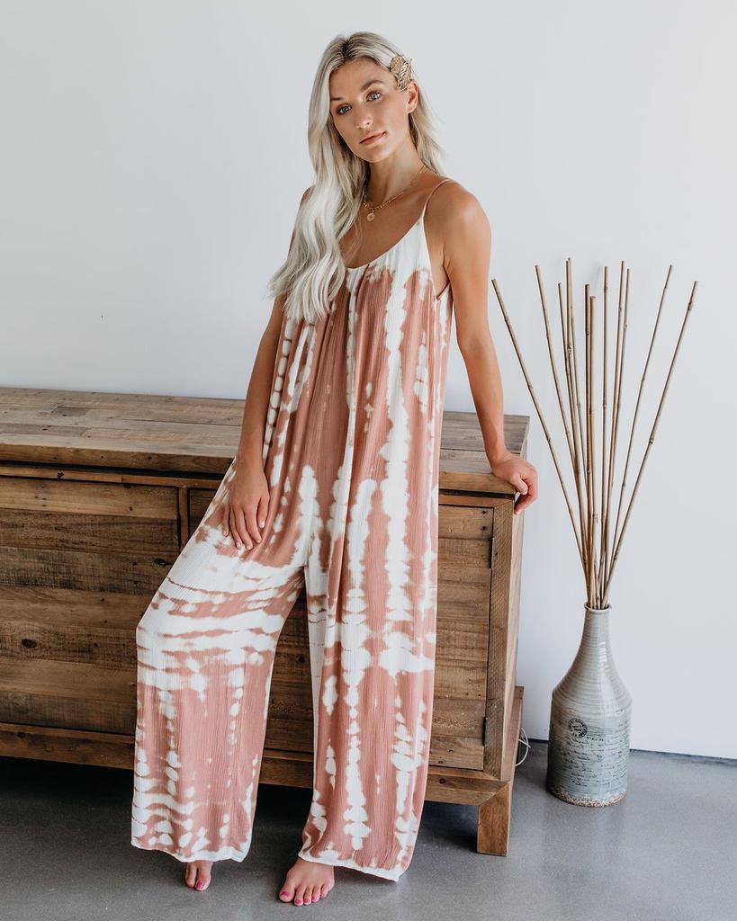 Women's Jumpsuit Women's Clothing Wholesale Russian European and American Suspender Sexy Wide Leg Pants