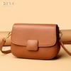 Genuine Leather Women's Bag Fashionable and Versatile Single-shoulder Crossbody Bag Cowhide Small Square Bag