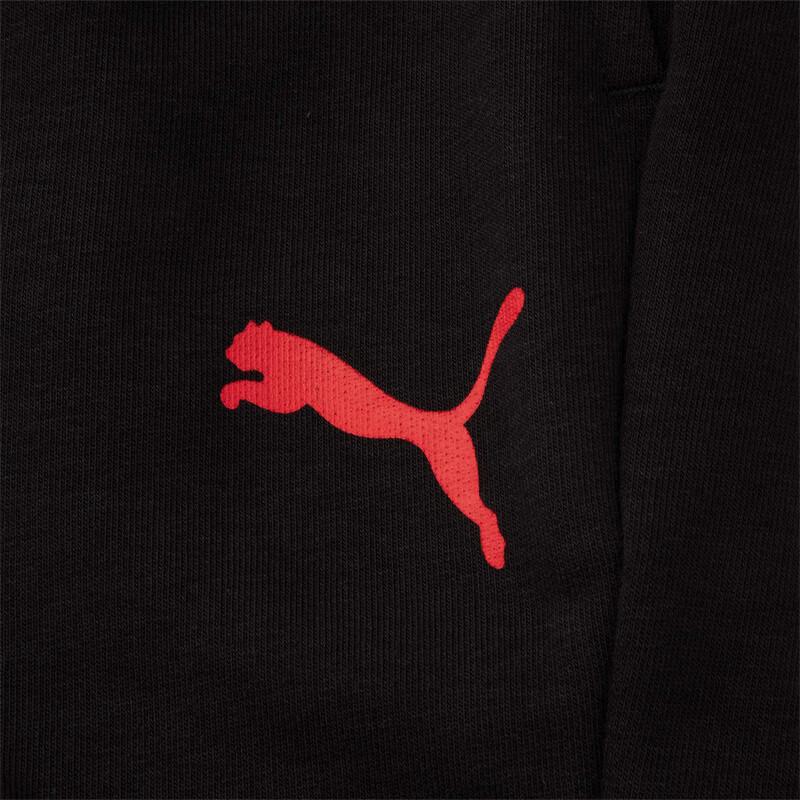 Puma Ac Milan Logo Comfortable Breathable Football Sports Casual Shorts Men shorts Red Black 777673-04