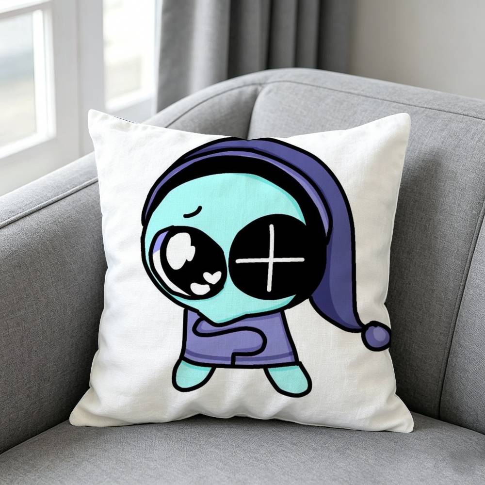 Cute AnimeDdandys WorldSs Pillow cover Soft Microfiber Pillowcase Home Sofa Decor Surprise Decorative printed