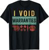 Ich mache Garantien ungültig Lustiger Ingenieur Mechaniker Auto Für Papa Garage Geschenk Unisex T-Shirt