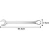 Tone Combination Wrench CS-36 36mm Dual-Sided Chrome Vanadium Steel Hand Tool