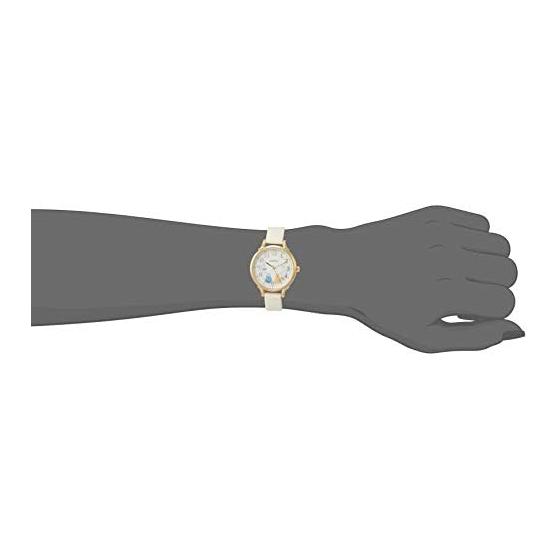 [Fieldwork] Watch Analog Syrup Leather Strap GY006-1 Women's White