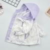 Girls Kids Thickened Windproof Warm Colorblock Fashion Outdoor Jacket