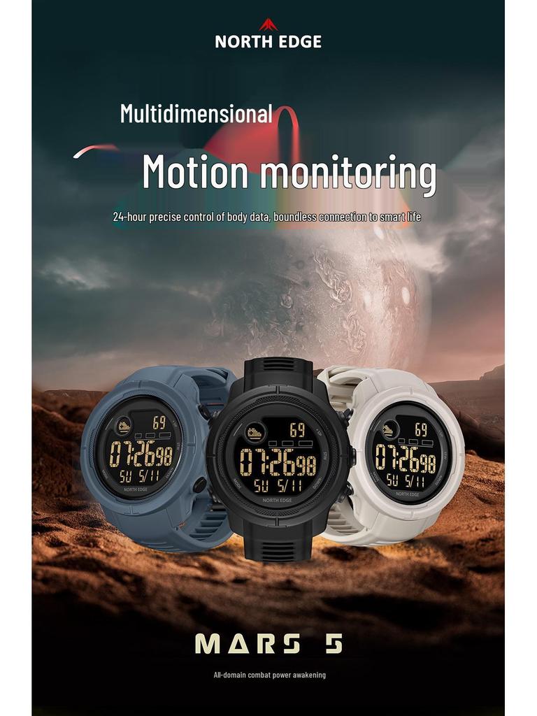 Teen Waterproof Smartwatch: Sports, Running, Pedometer, Health – Multifunctional Wristwatch for High School Students