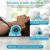 Electric Neck Cervical Massager Ergonomic Neck Pillow Neck Support Stretcher Neck Traction Vibration Kneading Massage Pillow