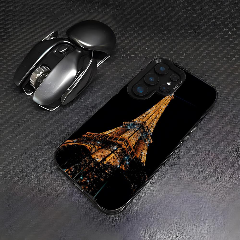 Eiffel Tower Paris Phone Case For Samsung A25 A33 5G A54 A36 A35 A56 A52 A14 Shockproof Colorful Cover