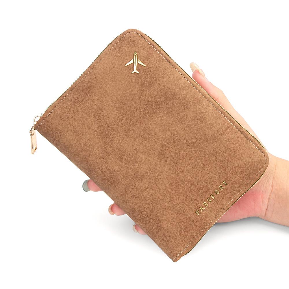 

RFID Blocking Passport Holder PU Leather Travel Wallet Vintage Passport Cover Multi-function Credit Card Case Travel Accessories