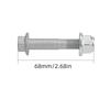 1/2pcs Auto Suspension bone Arm Pinch Bolt 40178AX06C For Nissan Juke Leaf Micra NV200 Note Sunny Tiida Car Replacement Part