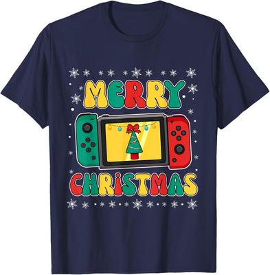 Merry Christmas Best Game Gaming Gamer Xmas Funny Unisex T-Shirt