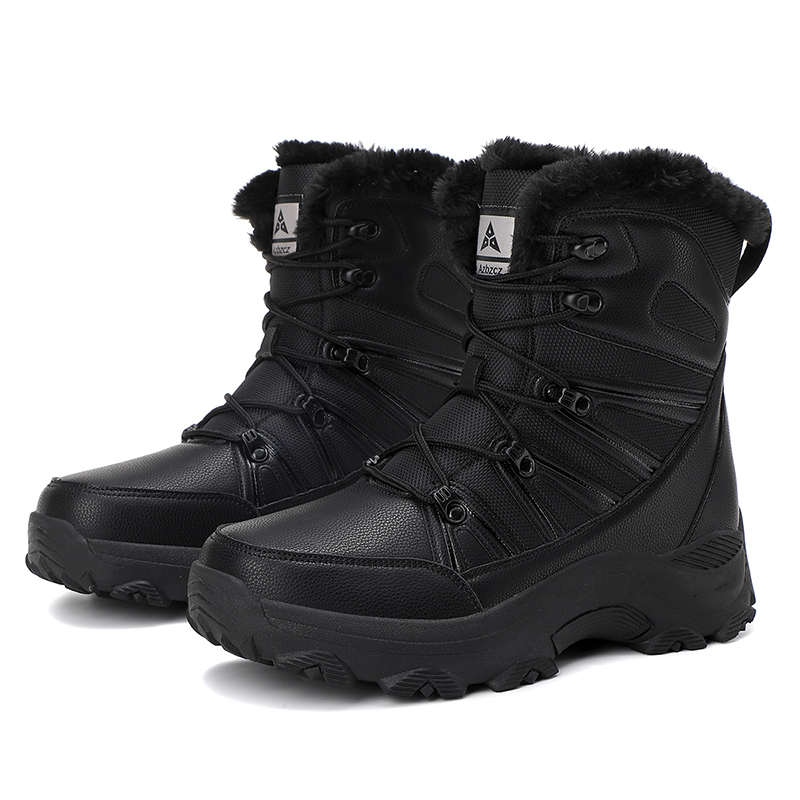 Fashion Snow Booties Black Women's Exercise Shoes Vulcanize High-tech Sneakers Trnis Sports Sneacker Tenid Real Obuv