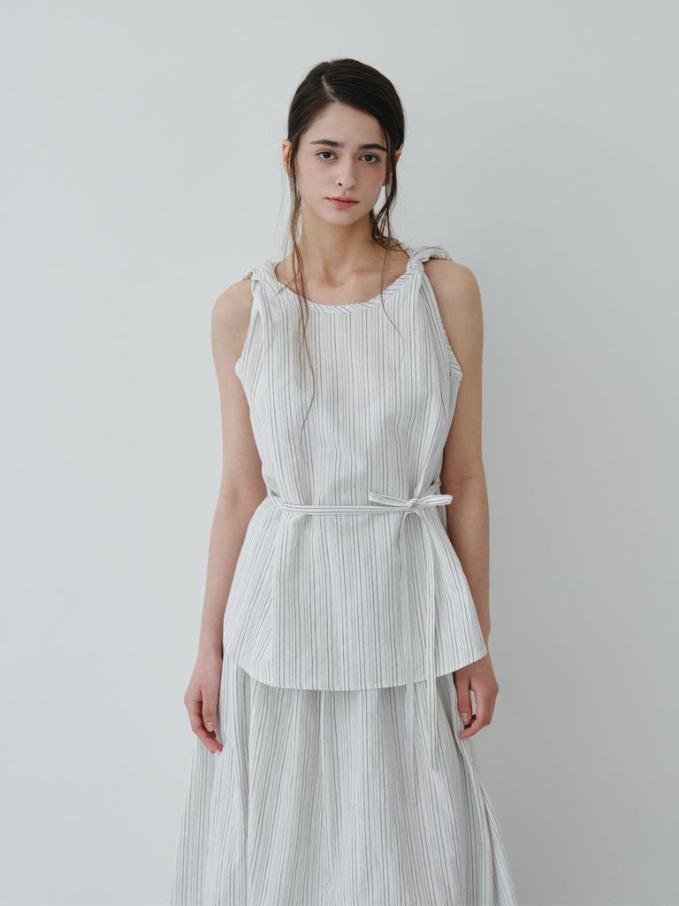Reply Twist Shoulder Blouse TopOff White
