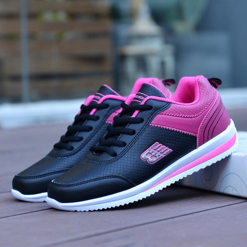 Fashion Fashion 2025 New Women's Sneaker Breathable Shoes Woman Plus Size Casual Sneaker Woman Lace Up Tenis Feminino Female Sneakers