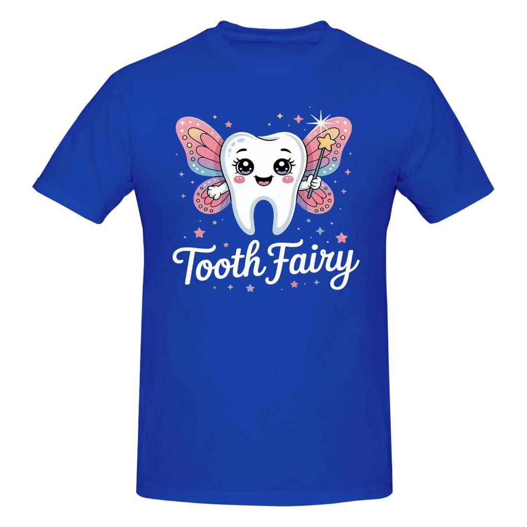 Piece Funny Tooth Funny Graphic Cotton TShirt Tooth Fairy Tees Tops For Unisex