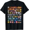 Celebrate Minds of All Kinds Flowers Neurodiversity Autism T-Shirt