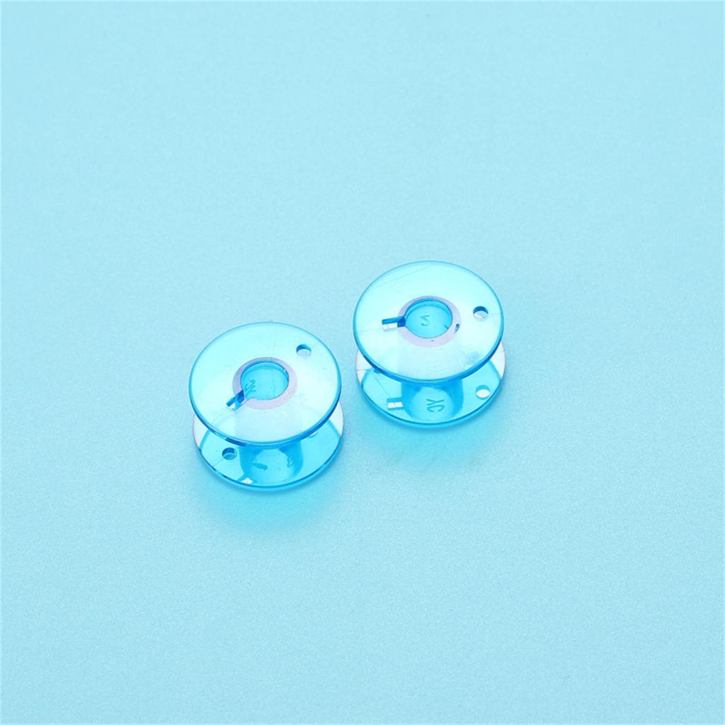 Home Sewing Essentials - Multi-Purpose Clear Bobbins with Transparent Design