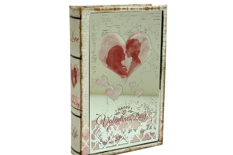 

Коробка Книга Зеркальная Валентина