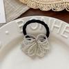 Colorful Beaded Flower Hair Rope Tie Children's Elastic Hair Band Sequins Ponytail Holder Rubber Band Baby Girl Hair Accessories
