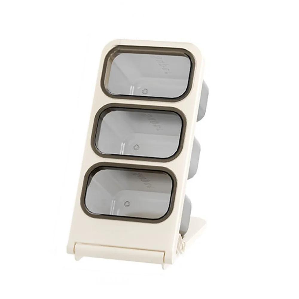 

New ABS Oblique Pen Holder Large Capacity Removable Pencil Container Foldable Multi-use Pen Storage Box Office