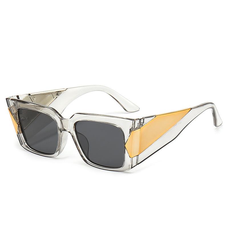 Large Box Sunglasses Women'S Sunglasses Catwalk Punk Sunglasses Korean Tide
