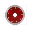 115/125mm Turbo Diamond Saw Blade Granite Marble Cutting Disc Porcelain Tile Ceramic Blades For Angle Grinder Diamond Saw Blade