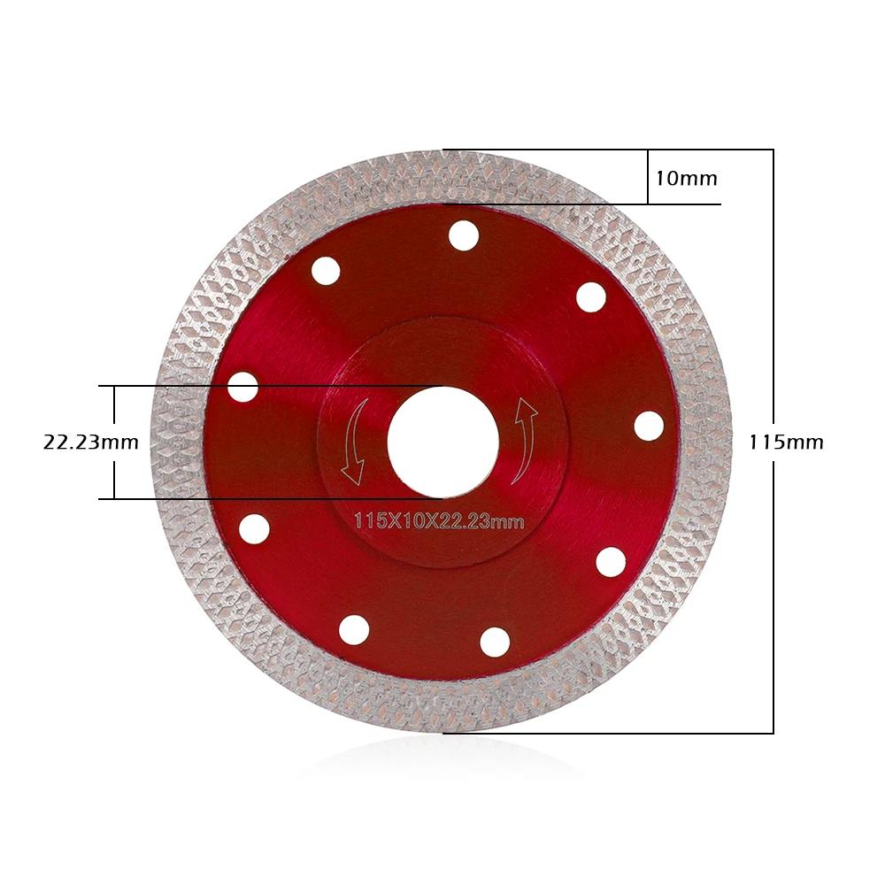 115/125mm Turbo Diamond Saw Blade Granite Marble Cutting Disc Porcelain Tile Ceramic Blades For Angle Grinder Diamond Saw Blade