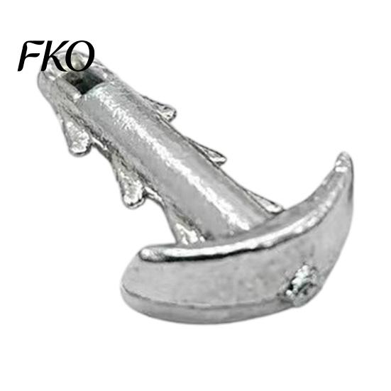 Fishing Tackle 1/5Pcs Sea Urchin Bait Sinker, 3/32 oz, 1/8 3/16 oz Metal Lure Sinker Weight, Heavy Duty with Anti-Slip Locking Hook, Gear