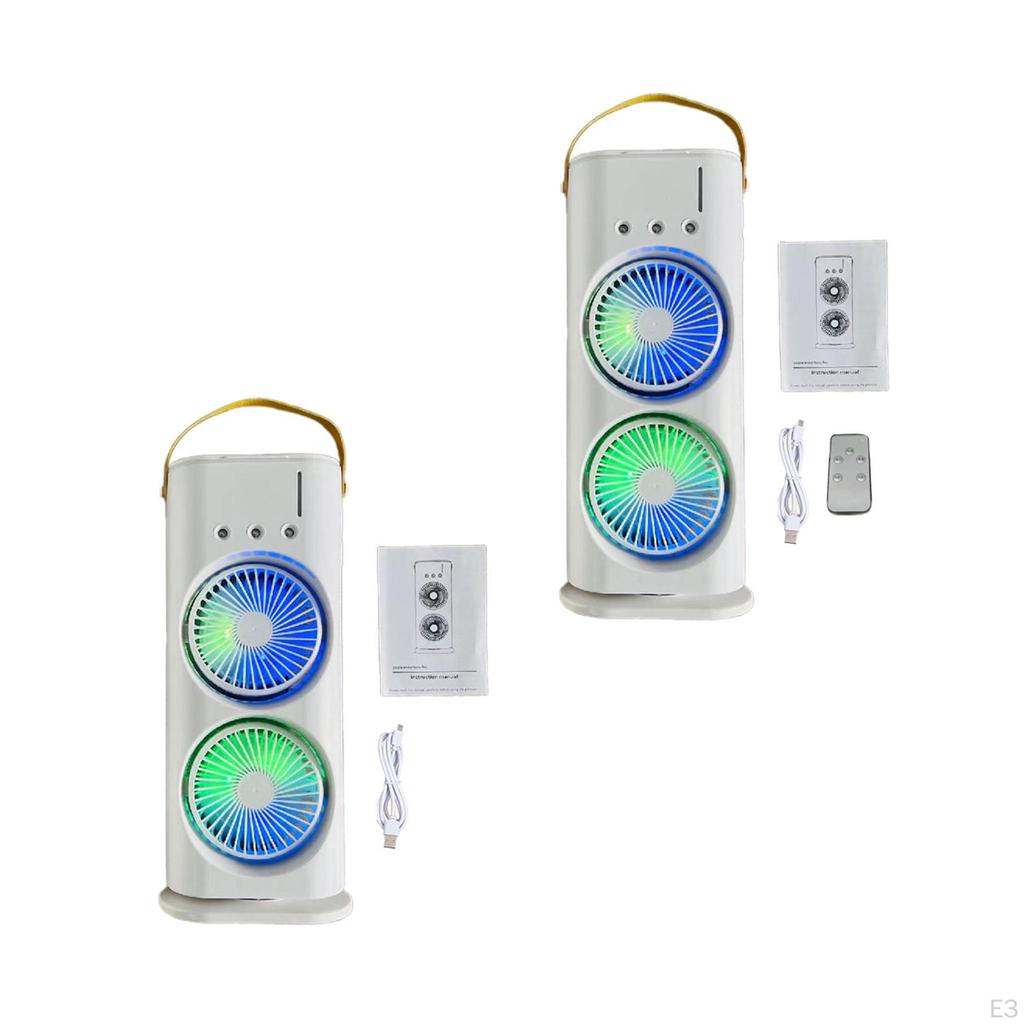 Oscillating Fan Portable Desk Small Tower Personal Quiet Table for Women Men