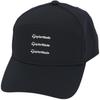 TaylorMade Men's Triple Logo Cap, Black, Size: One Size Fits Most (57-59cm), Visor, 2025SS UN553