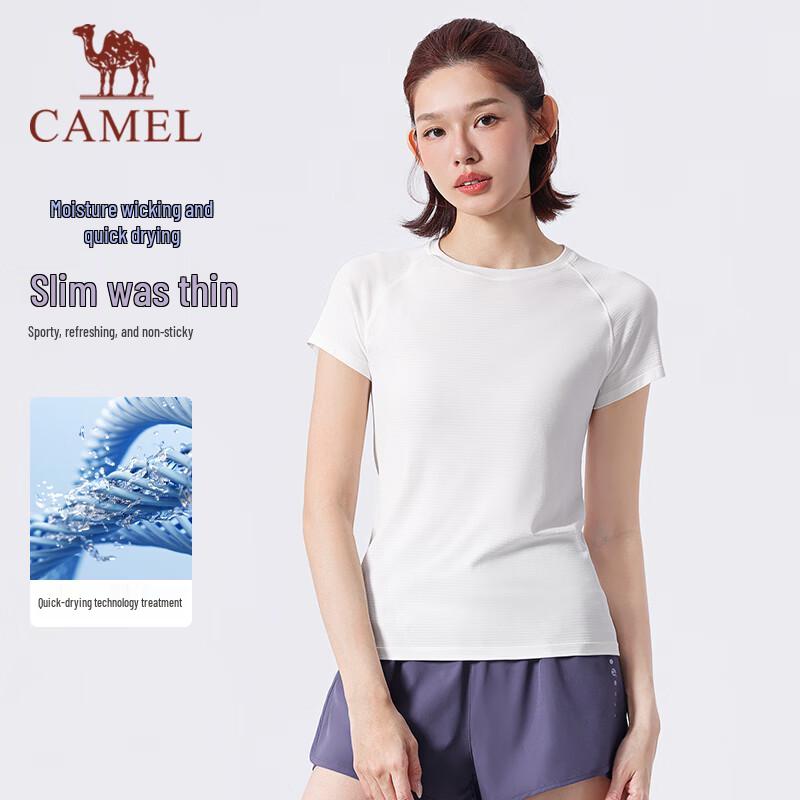 CAMEL Quick-Dry Women s Sports T-Shirt L