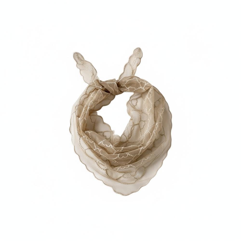 Vintage Lace Flower Hair Scarf Cute Sweet Headscarf Casual Headband Photography