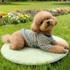 Stylish and Cool Dog Striped Shirt Crew-Neck Dog T Shirts Cat Outfit Dog Two Legged Clothes  Autumn