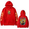 Anime Demon Slayer Agatsuma Zenitsu Graphic Hoodie Men Women Clothing Cartoon Oversized Sweatshirt Men's Hoodies
