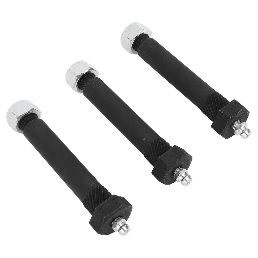 14Pcs Trailer Axle Spring Shackle Screw 9 16 X 3in M11 X 1.25 Thread Steel Greasable Spring Screw for 2000lb 3500lb