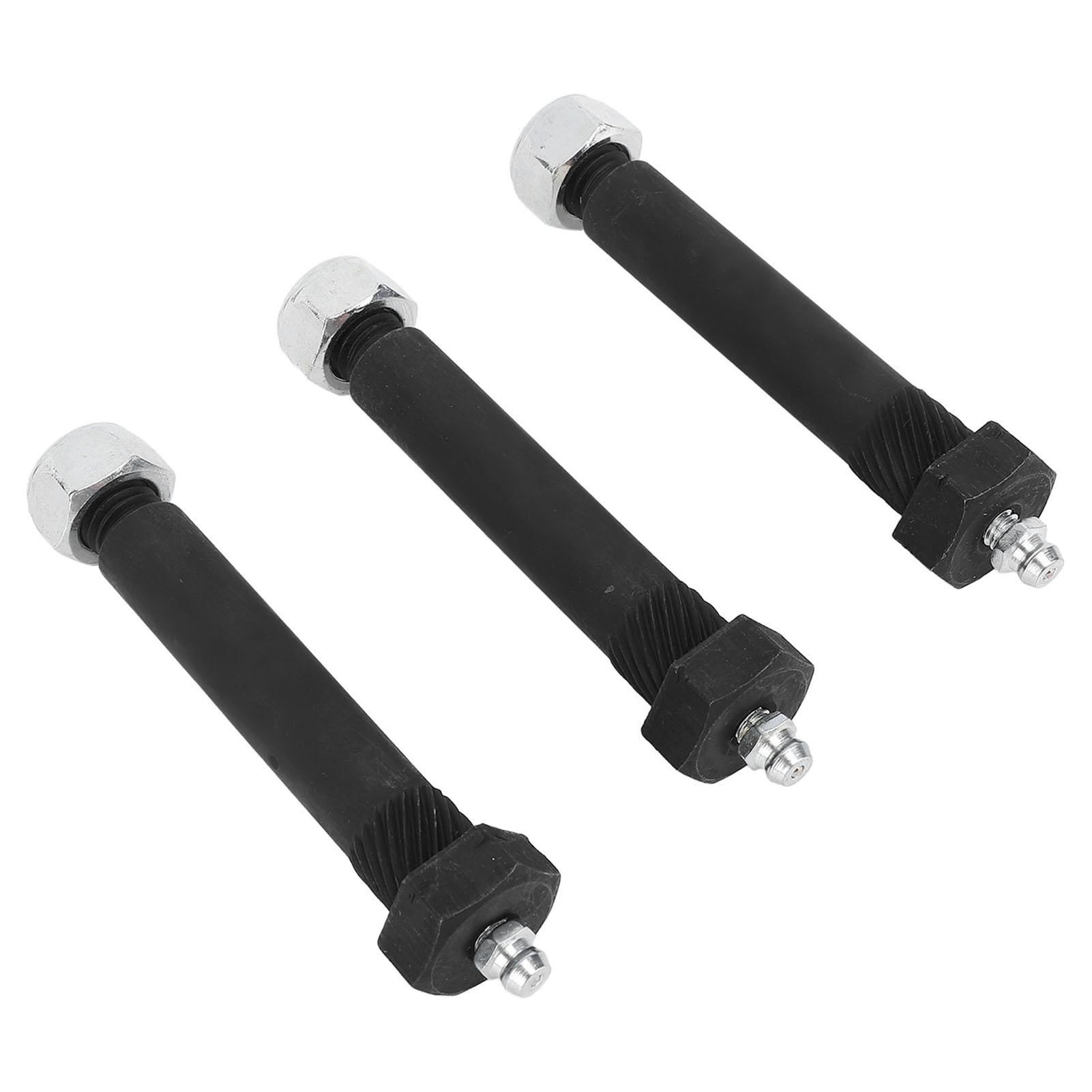 

14Pcs Trailer Axle Spring Shackle Screw 9 16 X 3in M11 X 1.25 Thread Steel Greasable Spring Screw for 2000lb 3500lb