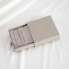 24/50/100Sets Custom Logo 9x9x2.5cm Jewelry Drawer Box 8x8cm Microfiber Strip Bags Can Debossed Logo For Earrings Rings Necklace
