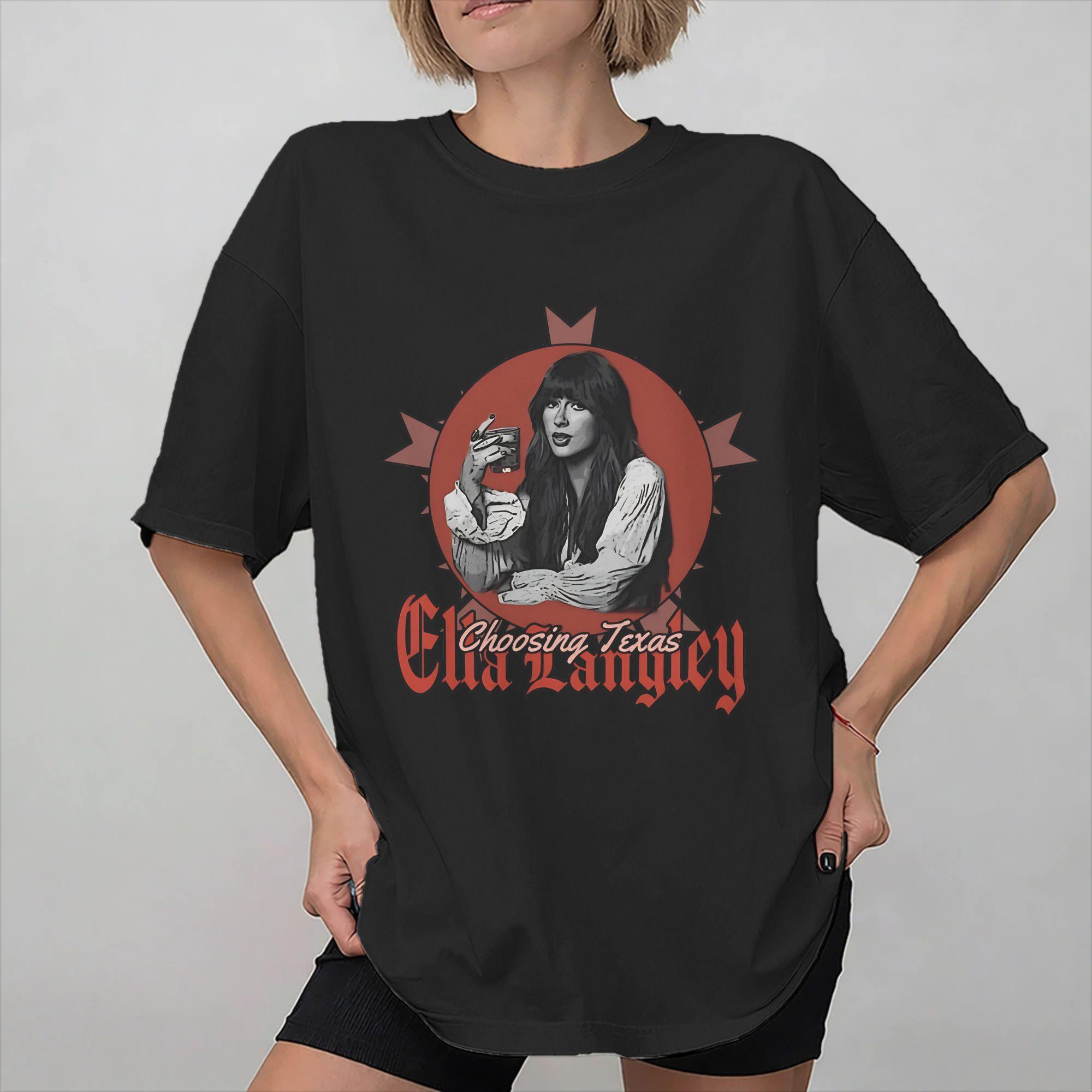 Ella Fella The Dandelion Tour Choosin Texas Country Ellas Fellas Club New Arrival T Shirt Unisex Women Pure Cotton Tee Shirt S