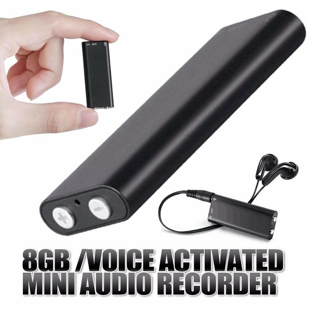 Buy Global Smallest 8GB Professional Voice Recorder Digital Audio Mini