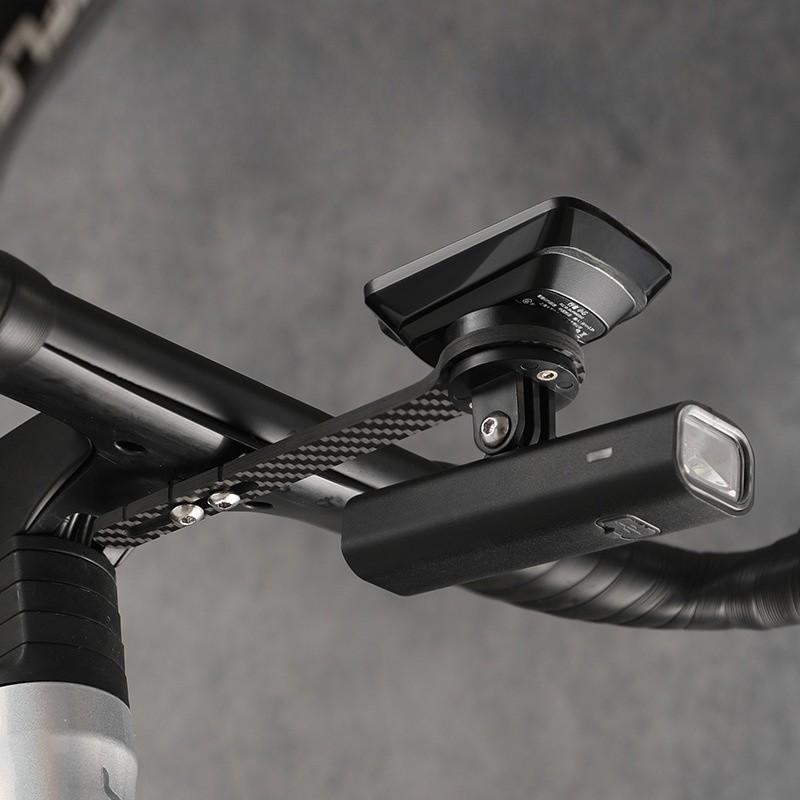Fahrrad Carbonfaser Tacho Halterung für Rennrad mit Verlängertem Lenkeradapter