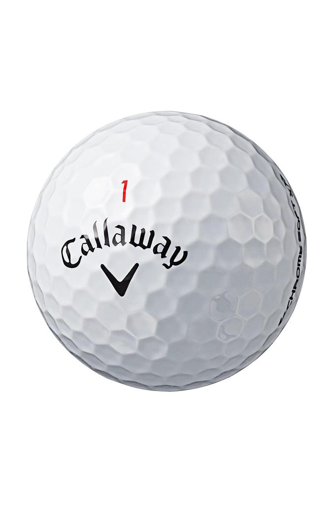 Callaway Golf Ball CHROME SOFT X 2022 1 Dozen (12 Pieces) 4 Piece Construction White