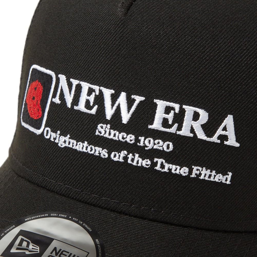[New Era] Mesh Cap 9FORTYA-Frame Cotton Black FREE 940AFTR CAP LOGO BLK 14388652 NER36C4869