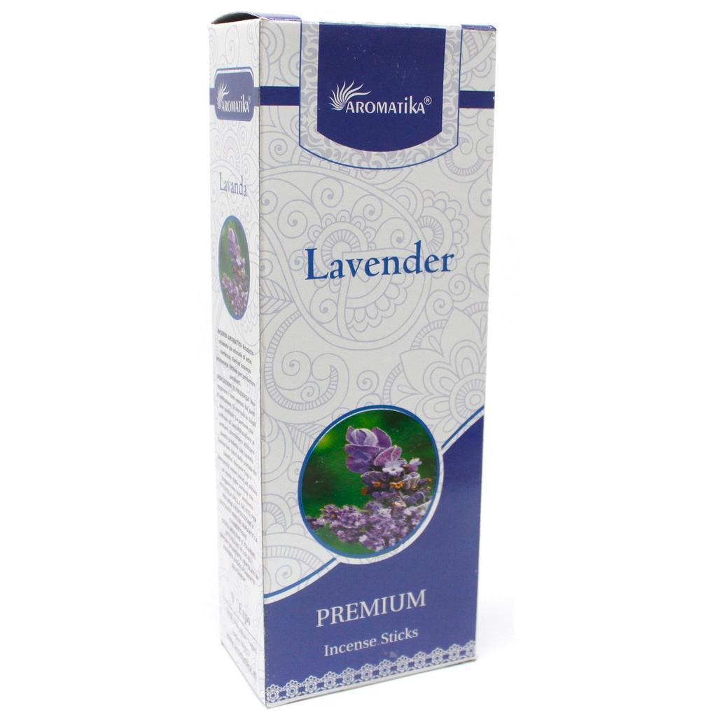 Lavender Incense Sticks 20 Sticks Aromatika