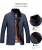 2025 Winter Men's Thickened Cotton Jacket with Stand-up Collar